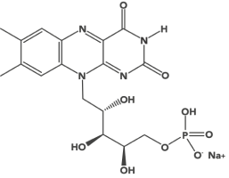 Active Ingredient: Riboflavin 5’–phosphate Sodium.