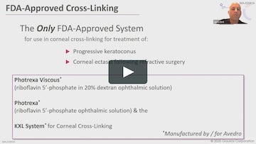 FDA-Approved Cross-Linking: Clinical Protocols Webinar.