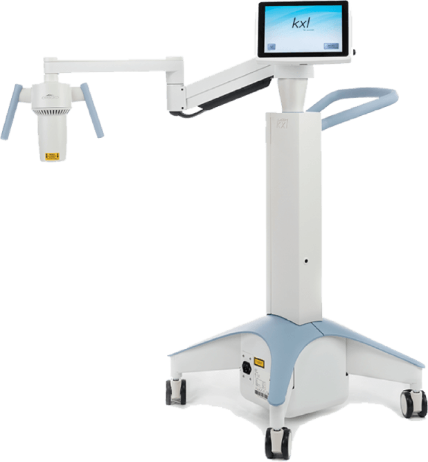 A product shot of the KXL® system for performing cross-linking and Lasik Xtra®.